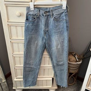 Brandy Melville Straight High Waisted Jean